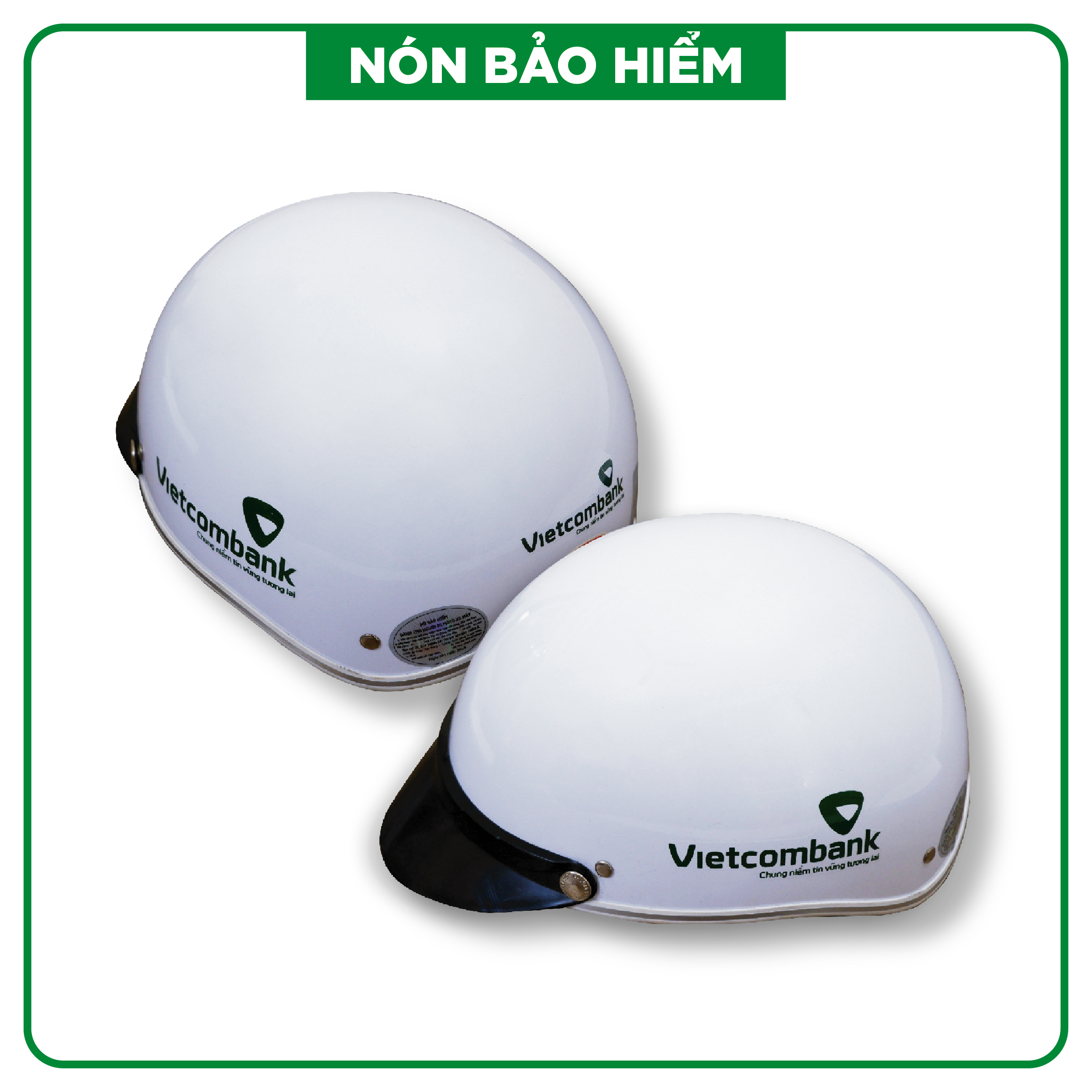 Nón bảo hiểm Vietcombank