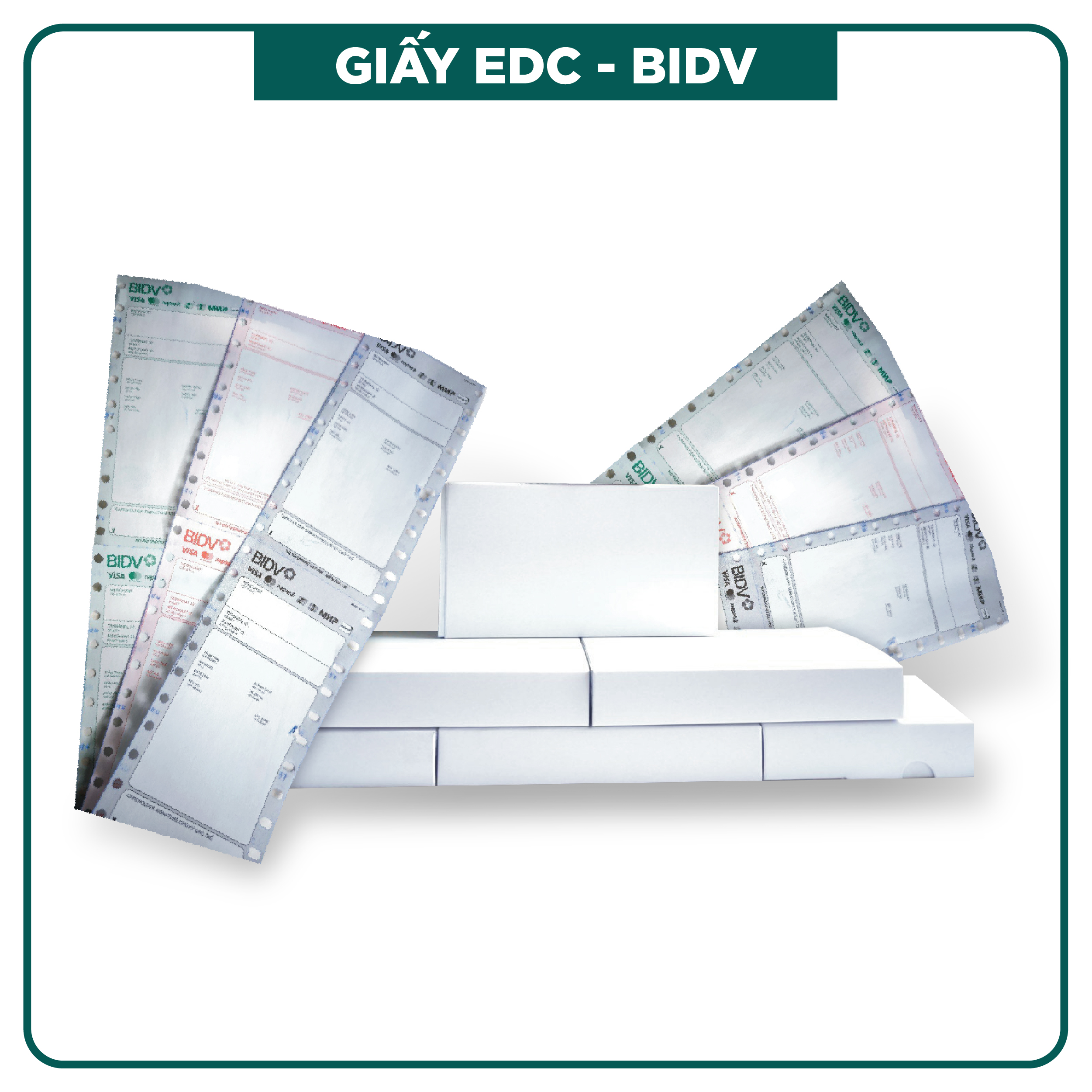 Giấy in hóa đơn EDC BIDV